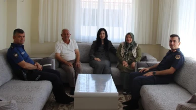 Hamamözü Kaymakamı Büşra Erdoğan’dan Gazi Ailelerine Ziyaret