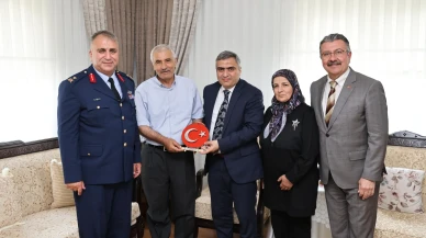 Merzifon Kaymakamı Karaaslan’dan Şehit ve Gazi Ailelerine Bayram Ziyareti