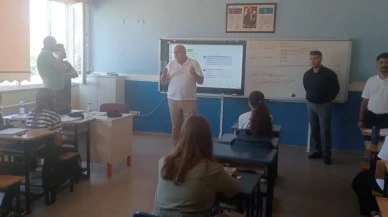 LGS Yolunda Moral ve Destek: Müdürlükten Kurs Ziyareti