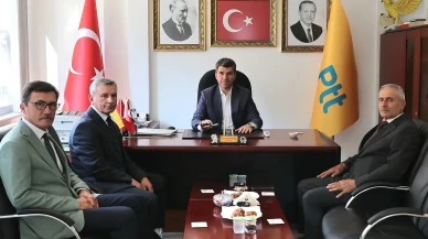 Vali Önder Bakan’dan Amasya PTT Başmüdürlüğü’ne Ziyaret
