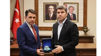 Gürol Çetin’den Vali Önder Bakan’a Veda Ziyareti