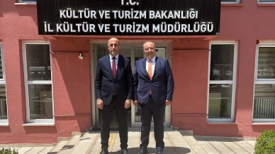 Mehmet Köse’den İl Müdürü Yaser Ergün’e Hayırlı Olsun Ziyareti