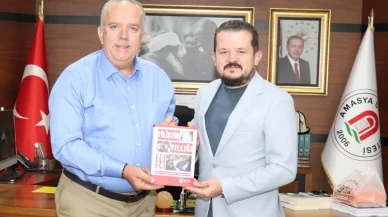 “Filistin Yıllığı 2024” Rektör Turabi’ye Takdim Edildi
