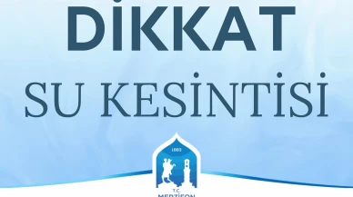 Merzifon Halkının Dikkatine: Su Kesintisi Uyarısı!