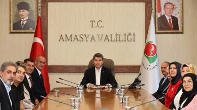 MHP'den Amasya Valisi Önder Bakan’a Ziyaret