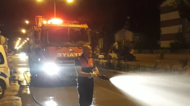Taşova Belediyesi’nden Atatürk Bulvarı’nda Temizlik Atağı
