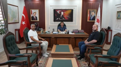 Başkan Adem Öksel’den İl Tarım ve Orman Müdürü Gürol Çetin’e Ziyaret