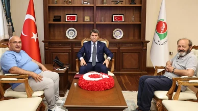 TİGAD Genel Başkanı Okan Geçgel'den Amasya Valisi Önder Bakan’a Ziyaret