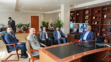 RTÜK Başkanı, Üst Kurul Üyesi Hasan Davulcu'ya Hayırlı Olsun Ziyaretinde Bulundu