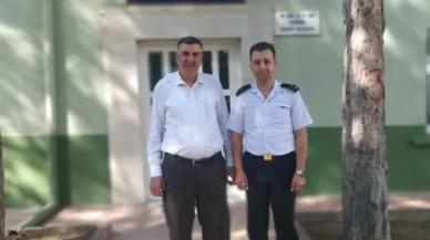 Merzifon Müftüsü’nden Jandarma Komutanı’na Hayırlı Olsun Ziyareti
