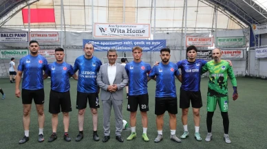 Suluova Premier Lig Serdar Karaca Sezonu Başkan Uzun'un Top Vuruşuyla Başladı