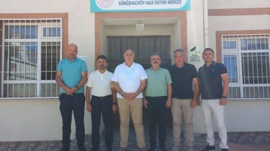 Eğitimde Yeni Dönemin Adımları: Gümüşhacıköy’de Yeni Müdürlere Hayırlı Olsun Ziyareti