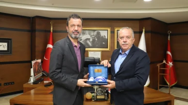 Başhekim Dr. Taşova’dan Rektör Turabi’ye Veda Ziyareti