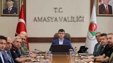 Amasya’da 30 Ağustos Zafer Bayramı Hazırlık Toplantısı Gerçekleştirildi
