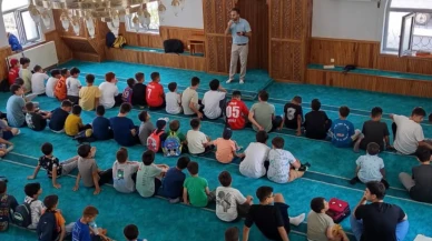 Merzifon’da Yaz Kur’an Kursu Öğrencilerine “Vatan Sevgisi ve Şehadet” Temalı Sunum