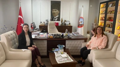 Kaymakam Vekilinden Başkan Özyol’a Veda Ziyareti