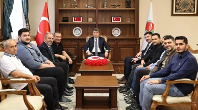 Amasyaspor Başkanı Şükrü Derici’den Vali Önder Bakan’a Ziyaret