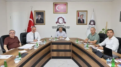 Merzifon OSB Yönetim Kurulu Toplantısı Kaymakam Ahmet Karaaslan Başkanlığında Gerçekleştirildi