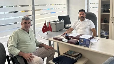 Başkan Karaöz’den PTT Müdürü İnce’ye Nezaket Ziyareti