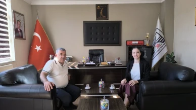 Kaymakam Erdoğan Duramaz’dan Hamamözü Belediyesi’ne Veda Ziyareti