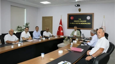 Amasya’da Taşımalı Eğitim İl Değerlendirme Komisyonu Toplantısı Yapıldı