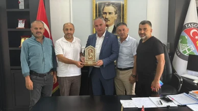 Kumluca Köyü Derneği’nden Başkan Özalp’a Ziyaret