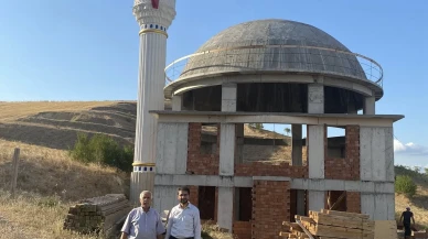 Taşova Müftüsü Koçak, Cami İnşaatını İnceledi