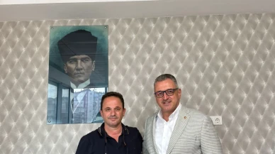 AK Parti Milletvekili Hasan Çilez’den MHP’li Ali Sukas’a Ziyaret