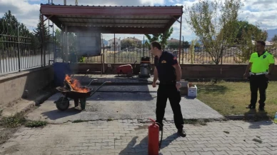 Gümüşhacıköy’de Ortak Yangın Tatbikatı: Kurumlar El Ele Güvenlik İçin