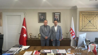 Rektör Turabi’den TRT Genel Müdür Yardımcısı Eroğlu’na Ziyaret
