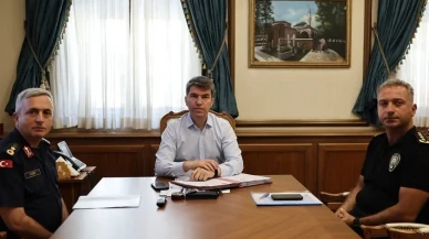 Amasya Valiliği’nde Asayiş Toplantısı Düzenlendi
