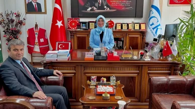 Ceylan, SGK İl Müdürü Şenel’e Veda Etti