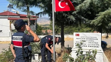 Gümüşhacıköy Emniyet ve Jandarması Şehit Ailelerinin Yanında