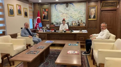 Kırlangıç ve Coşkun’dan Erbaa Belediye Başkanı Karagöl’e Ziyaret
