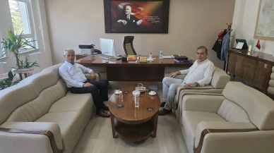 İlçe Milli Eğitim Müdürü Yozgat’tan İlçe Tarım ve Orman Müdürü Dutkuner’e Ziyaret