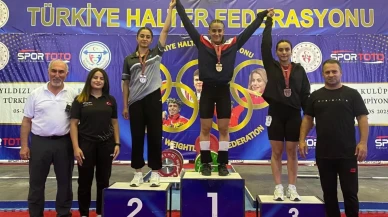 Merzifon Belediyespor’un Halterdeki Gururu: Öykü Fatma Başar Türkiye İkincisi Oldu