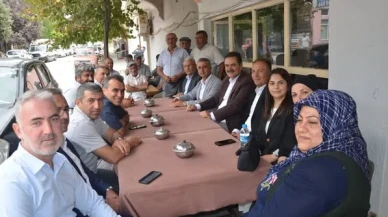 Haluk İpek Göynücek’te Vatandaşlarla Buluştu