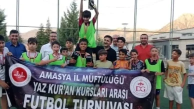 Camiler Arası Yaz Kur’an Kursu Futbol Turnuvası Şampiyonu Belli Oldu
