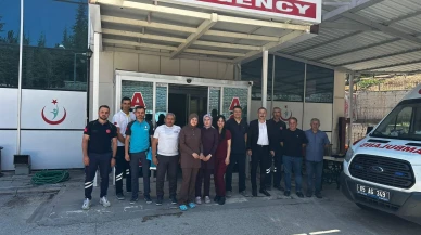 Amasya İl Sağlık Müdürlüğü'nden Hastanelere Saha Ziyareti ve UMKE Haftası Kutlaması