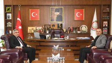 Başkan Turgay Sevindi’den Kaymakam Ahmet Karaaslan’a Teşekkür