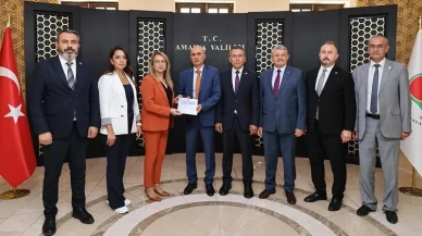 MHP Heyetinden Amasya Valiliğine ‘Asırlık Birlik’ Programı İçin Davet