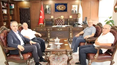 Emekli Daire Başkanı Nevzat Birlikci’den İl Müftüsü Hamza Bayram’a Ziyaret