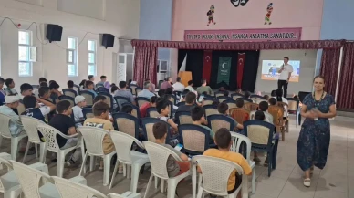 Yeşilay Amasya’dan Yaz Kur’an Kursu Öğrencilerine Farkındalık Eğitimi