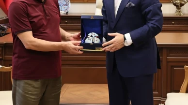 İzmir Aliağa Kaymakamı Zekeriya Güney’den Amasya Valisi Önder Bakan’a Ziyaret
