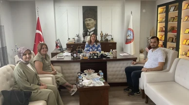 Gümüşhacıköy Belediye Başkanı Zehra Özyol’a Nezaket Ziyaretleri