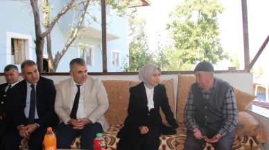 Hamamözü’nde Şehit Babasına Ziyaret
