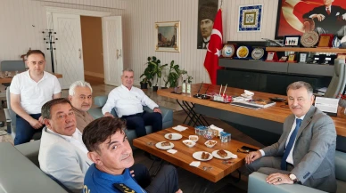 POMEM Müdürü Süleyman Gül’den Merzifon TSO’ya Veda Ziyareti