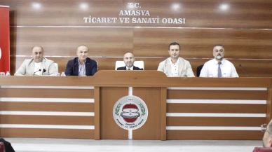 AK Parti Heyetinden ATSO’ya Ziyaret: Amasya Ekonomisi ve İş Dünyası Masaya Yatırıldı