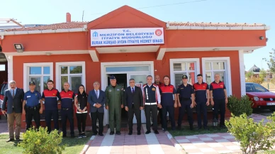 Merzifon’da İtfaiye Teşkilatına Teşekkür
