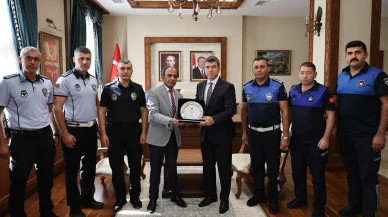 Zabıta Teşkilatından Vali Bakan’a Ziyaret
